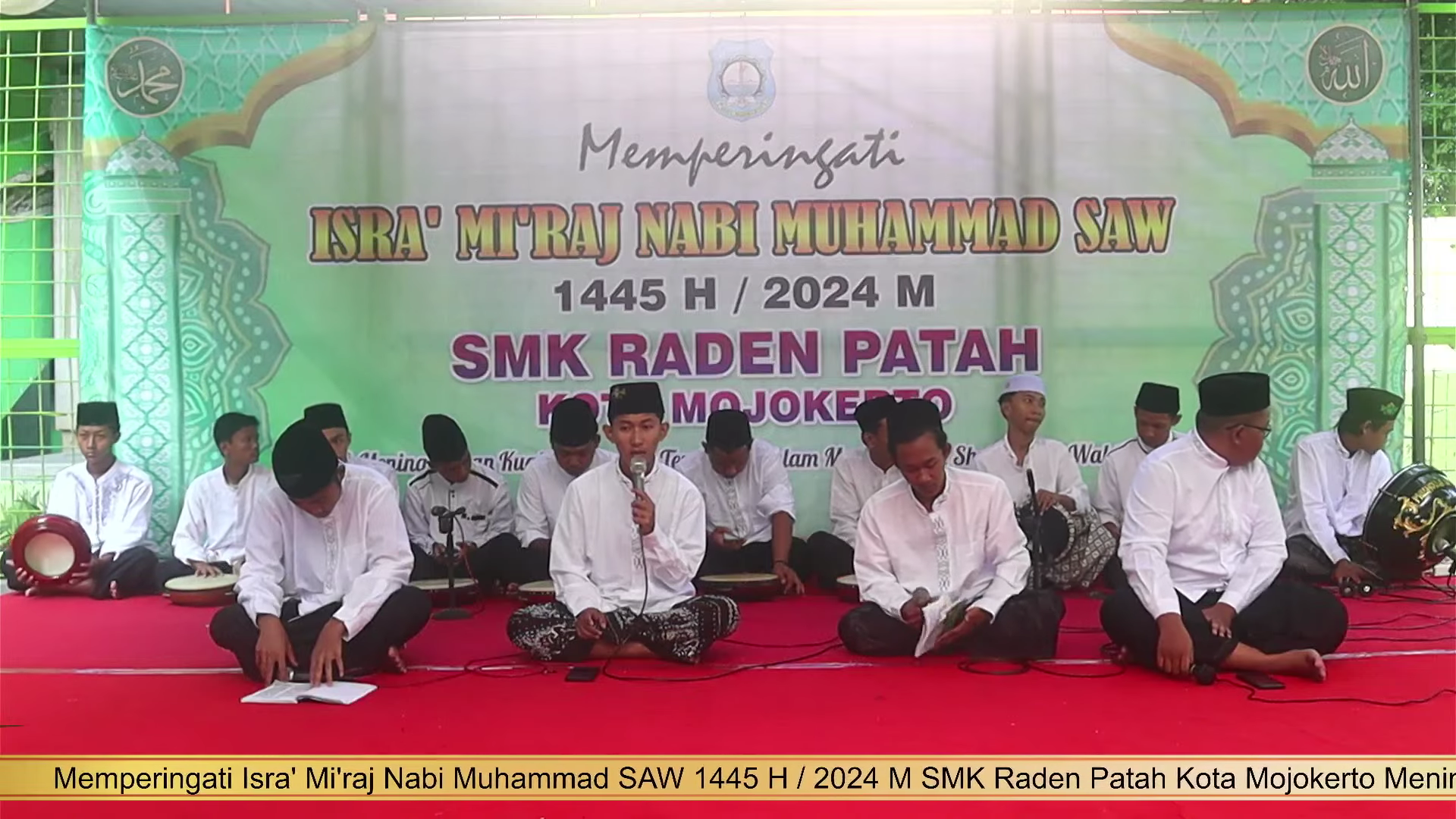 SMK Raden Patah Kota Mojokerto Memperingati Isra' Mi'raj: Momen Refleksi dan Spiritualitas