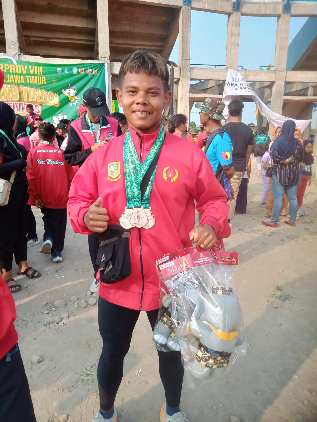 Siswa SMK Raden Patah Kota Mojokerto Memborong 2 Emas dan Perunggu di Porprov Jatim 2023