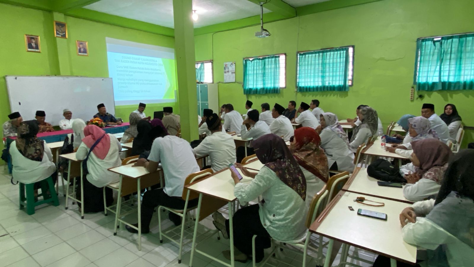 SMK Raden Patah Kota Mojokerto Gelar Sosialisasi Penjaringan Calon Kepala Sekolah 2024-2028